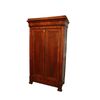 Louis Philippe Flamed Walnut Wardrobe from the 1800s