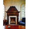 Grande Camino antico in legno