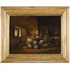 David Teniers il Giovane (Anversa 1610 - Bruxelles 1690) (alla maniera di), "Interno di cucina con figure"