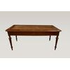 Elegant antique French Louis Philippe style mahogany desk from the 1800s