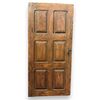 PTI764 - Porta antica in noce, con sei pannelli intagliati, epoca '700, misure cm L 92 x H 195