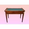 French Empire style writing desk from the 1800s in mahogany feather.