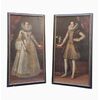 Ritratti di Maria Maddalena d'Austria e Cosimo II de' Medici