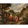 Jan Brueghel il Giovane (Anversa 1601–1678) bottega di, Noli me tangere