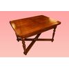 Early 1800s Italian rustic extendable pine wood table