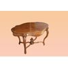 Antique Louis Philippe style mahogany living room coffee table from the 1800s