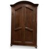 ARM252 - Walnut wardrobe, two doors, 18th century, measures cm L 116 x H 198 x D 35