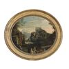 Anonimo del XVIII secolo,  "Paesaggio con due figure"