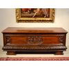 Walnut wood chest, Northern Italy (Bergamo) 17th century
