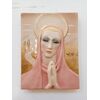 Ceramic bas-relief Madonna in prayer - Essevi - 50s/60s - perfect