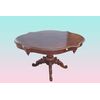 French Louis Philippe style mahogany biscuit table from the 1800s