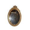 Antique Louis XVI oval mirror from the 1800s