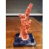 Scultura in corallo rosso mediterraneo
