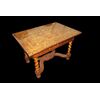 Late 18th-century Dutch coffee table richly inlaid
