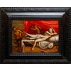 Bottega di Lambert Sustris (1515-1520 –1584 circa), Venere e Amore spiati da un satiro