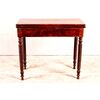 French Charles X style mahogany game table from the 1800s