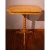 Antique 1800s Biedermeier birch side table