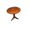 French Circular Sail Table in Walnut Wood, second half of the 1800s