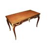 French desk, François Linke school, Louis XV style in mahogany wood