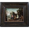 Italian Master (17th century) - The Flight into Egypt Appears to St. Francis.