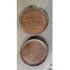 2 Piatti in legno massello Valsesia XIX secolo o precedente