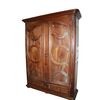 Large Late 1700s Provençal Walnut Wood Wardrobe with 2 Doors