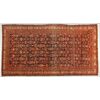 Antico grande tappeto persiano MALAYER con raro disegno "zellol-soltan" (727 c.p.)