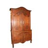 Large French Double Body Hutch, Provençal style, in Oak Wood