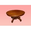1800s French Louis Philippe style table with walnut wood griffins
