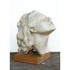 Testa femminile in gesso – Giuseppe Siccardi, Bergamo, primi '900