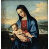 Umbrian painter (16th century) - Madonna with Child in a landscape (Madonna Conestabile).