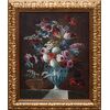 Francesco Lavagna (Naples, 1684 – 1749), Still life with flowers