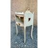Antique Shabby Chic Nightstand - Napoleon III