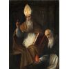 Pietro de' Marescalchi known as lo Spada (Feltre 1522 - Feltre 1589) - Saint Ambrose and Saint Anthony Abbot.