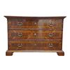 WALNUT VENEERED CHEST OF DRAWERS - MODENA - 17TH CENTURY
