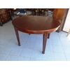 Extendable oval table H 77 L 130 W 115