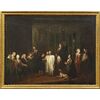 Gaetano Grezler (active in Veneto in the second half of the 18th century) - Interior scene with figures
