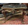 TAV261 - Lacquered and gilded wood console table, 18th century, measures cm L 120 x H 87 x D 57