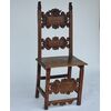 Carved walnut chair, Northern Italy, late 17th – early 18th century