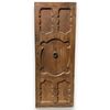 PTCI506 - Walnut entrance door, 18th century, dimensions cm W 91 x H 235