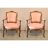 Coppia di poltrone del periodo rococò, Francia XVIII secolo