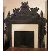 CHP009 - Rare Renaissance fireplace in slate, dating back to 1545, from Genoa, measures cm W 250 x H 250