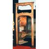 Important pair of 18th century Piedmontese Rococo door frames