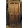  ptir424 - porta rustica in noce, epoca '800, misura cm l 83 x h 193  
