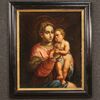 Painting Virgin with child from 17th century