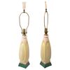 Pair of rare Murano opaline lamps from the 30s - O/5576