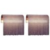 Pair of important wall lamps with glass fringes - O/6166