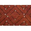 Antique African KUBA panel with shells - B/1676
