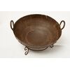 Large iron bowl with handles - O/2952.