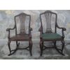 pair of rocking armchairs     